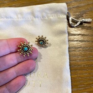 Kendra Scott Dryden Yellow Rose Studs